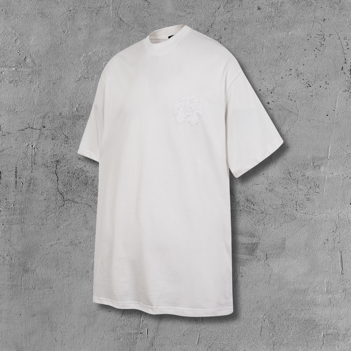 Triple Cross Horseshoe Los Angeles White T-Shirt™
