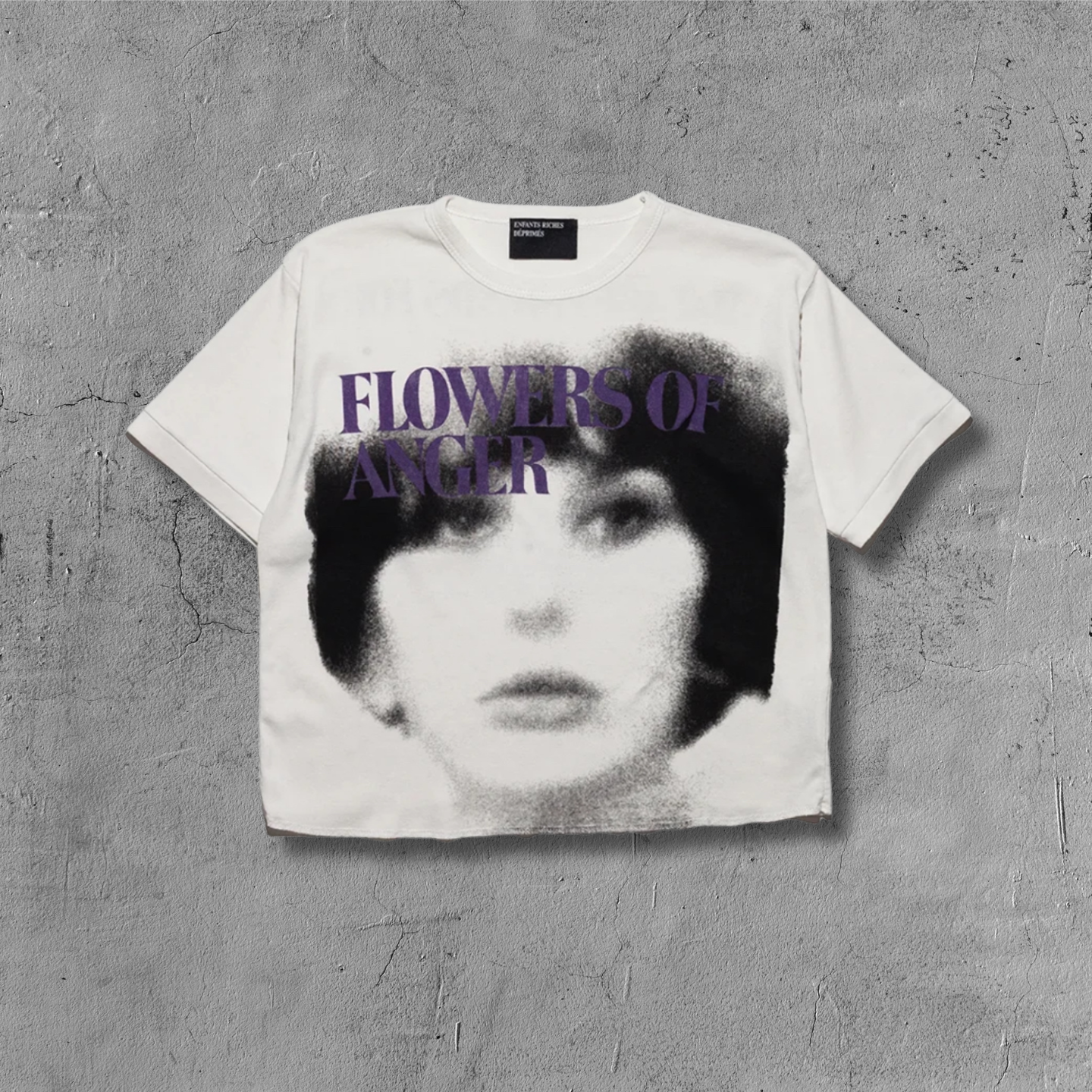 ER* Flowers Of Anger White T-Shirt™