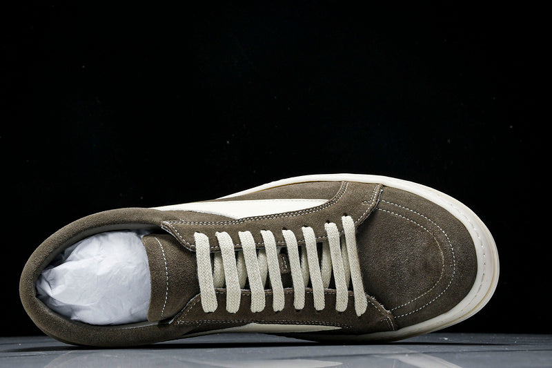EDFU Suede Leather Vintage Low "Mocha Milk"