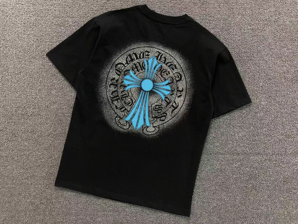 Blue Cross Horseshoe Logo T-Shirt™