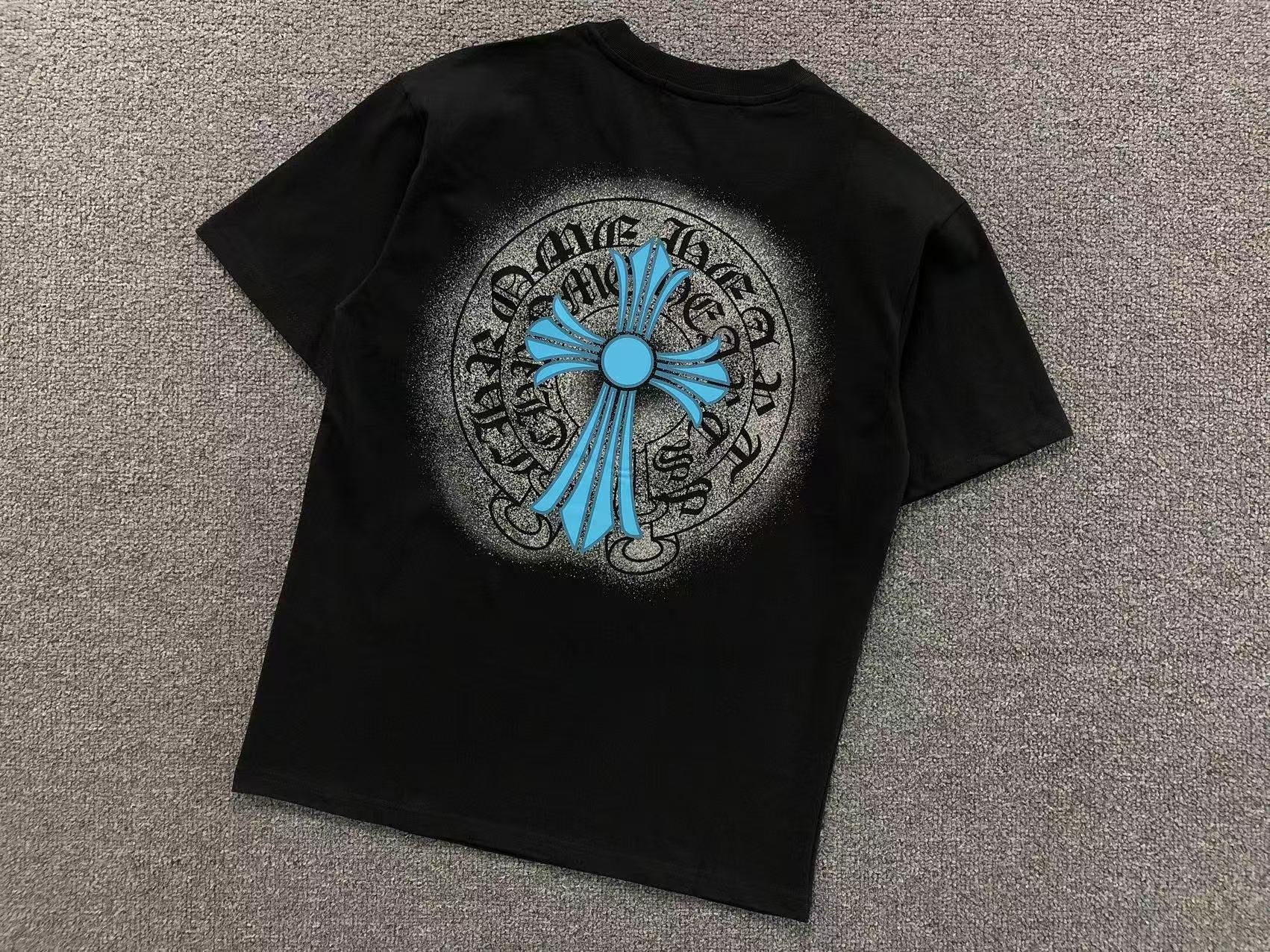 Blue Cross Horseshoe Logo T-Shirt™