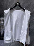 R-ing Stones Hoodie White Blue™