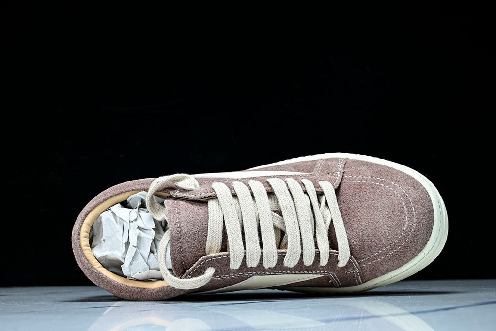 Vintage Low "Pink Dust" Suede Sneakers