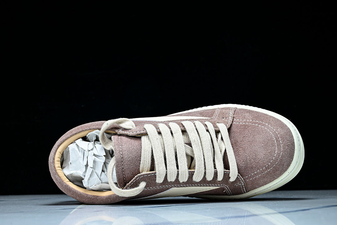 Vintage Low "Pink Dust" Suede Sneakers