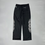 Black Mesh Sweatpants™