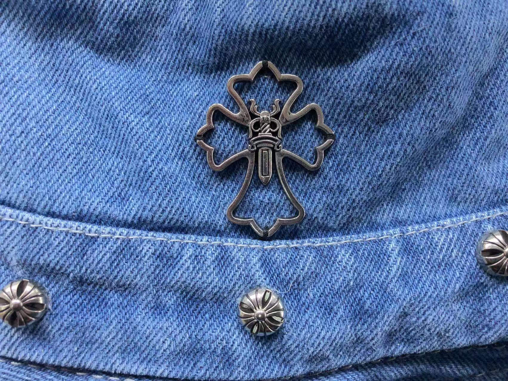 Torn Edge Denim Fisherman Hat™