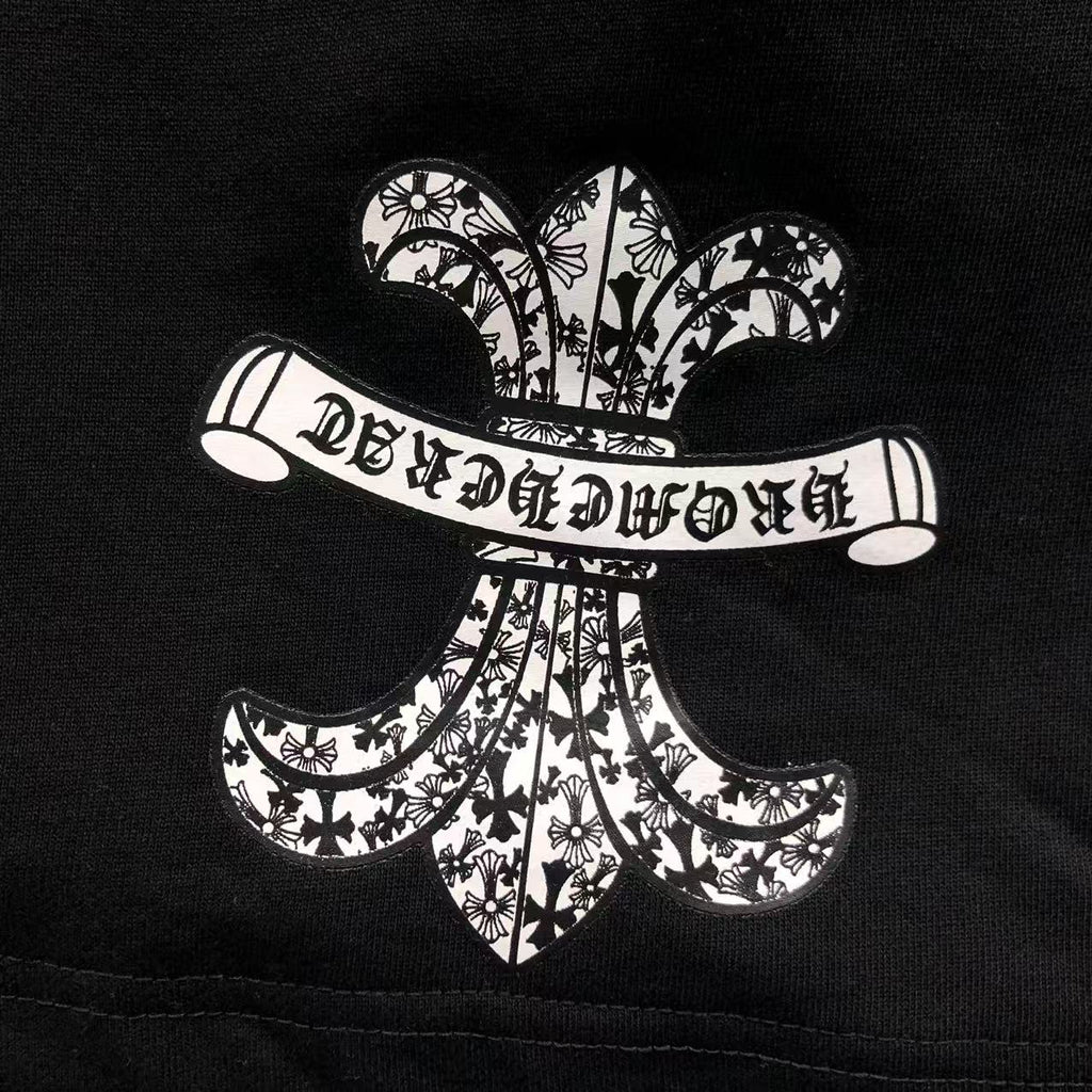 Fleur De Lis Symbol Black Sweatshorts™