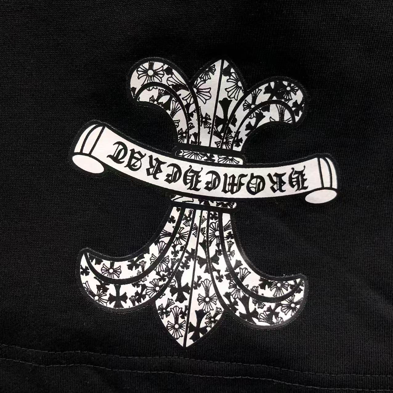 Fleur De Lis Symbol Black Sweatshorts™