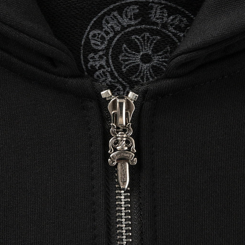 Horseshoe Logo Black Full Zip Hoodie™