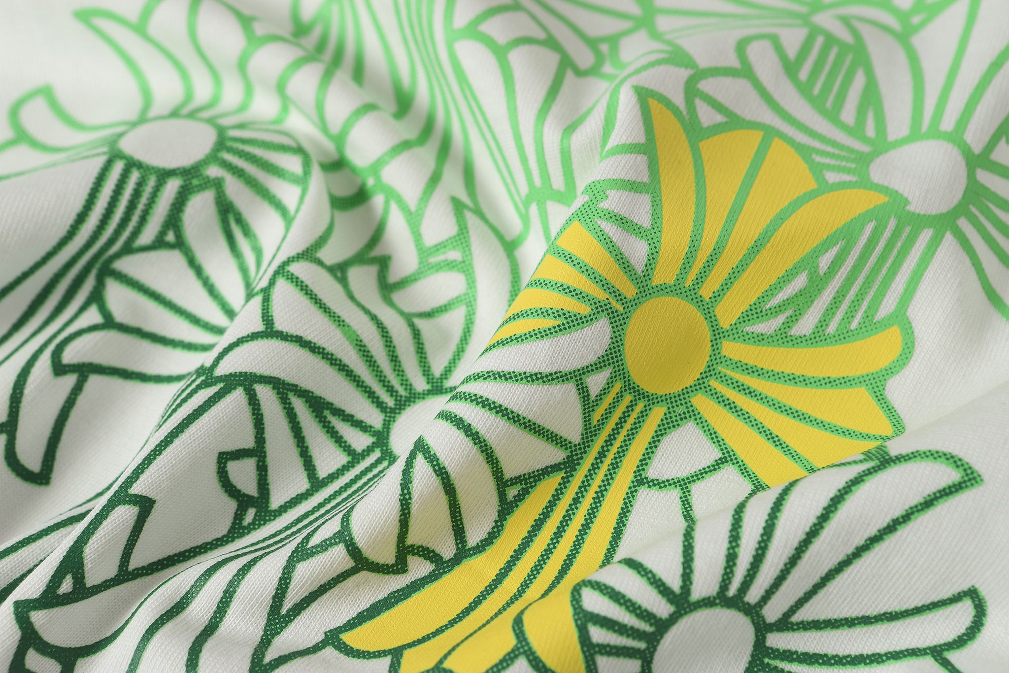 Green Crosses White Pocket T-Shirt™