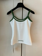 Green Horse Shoe Logo White Women's Tank Top™