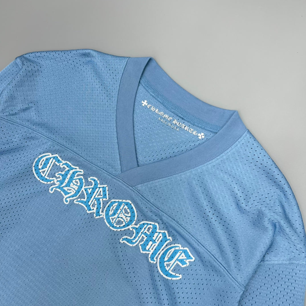 Light Blue Mesh Longsleeve Hockey Jersey™