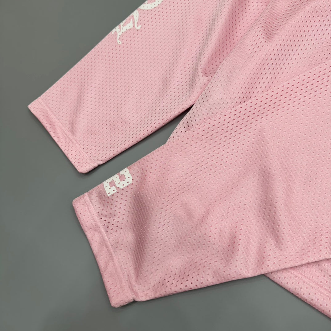 Pink Mesh Longsleeve Hockey Jersey™