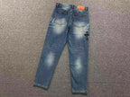 Ghost & Black Cross Patch Denim Jeans™