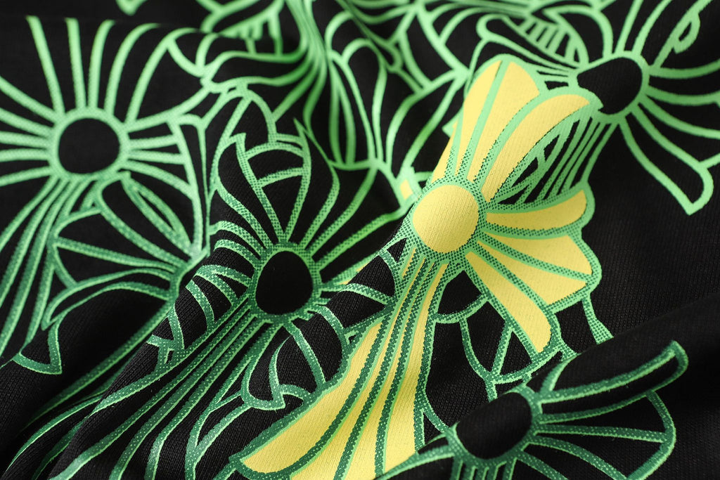 Green Crosses Black Pocket T-Shirt™