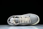 Vintage Low "Celadon Milk" Leather Sneakers