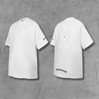 Tonal Horseshoe White T-Shirt™