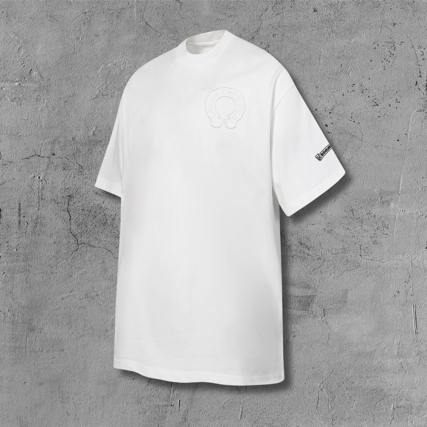Tonal Horseshoe White T-Shirt™