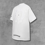 Tonal Horseshoe White T-Shirt™