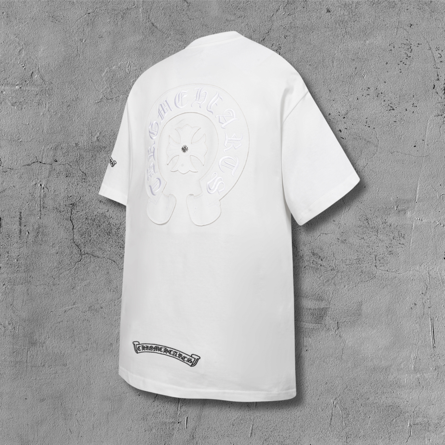 Tonal Horseshoe White T-Shirt™