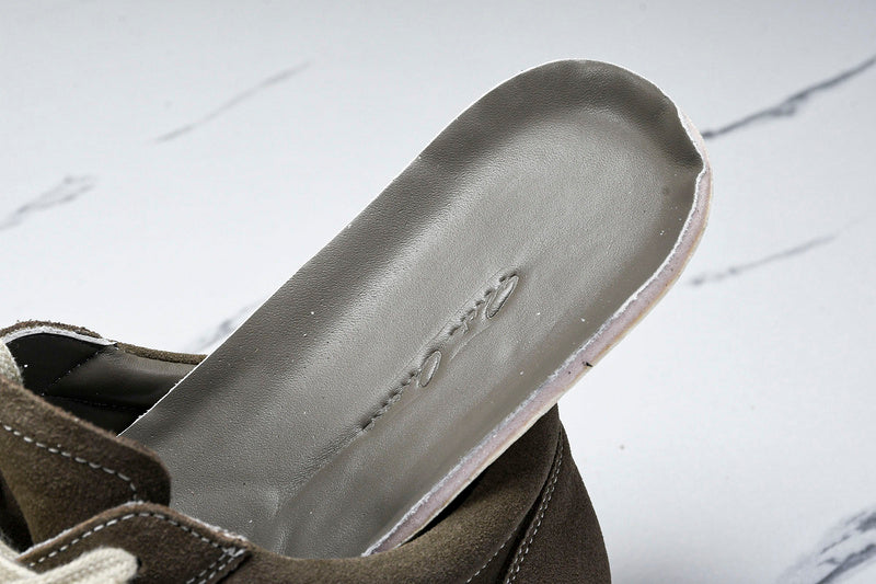 EDFU Suede Leather Vintage Low "Mocha Milk"