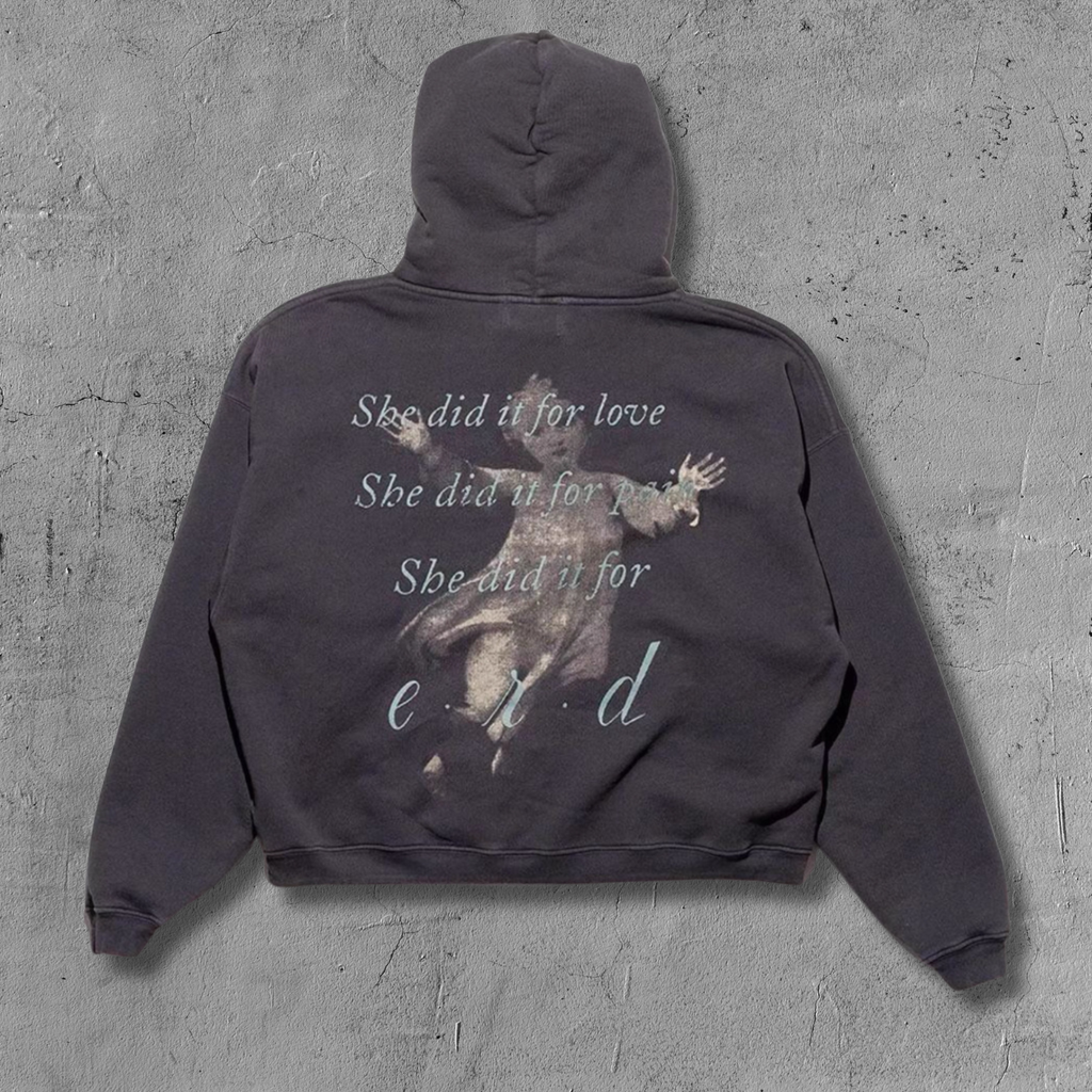 ER* Wall of Loneliness Black Hoodie™