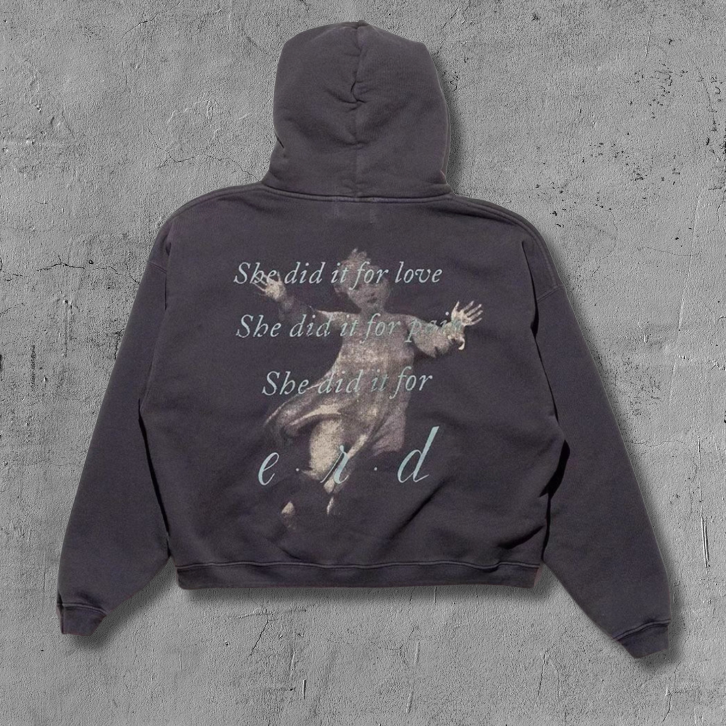 ER* Wall of Loneliness Black Hoodie™