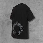 Red Pocket Logo Black T-Shirt™