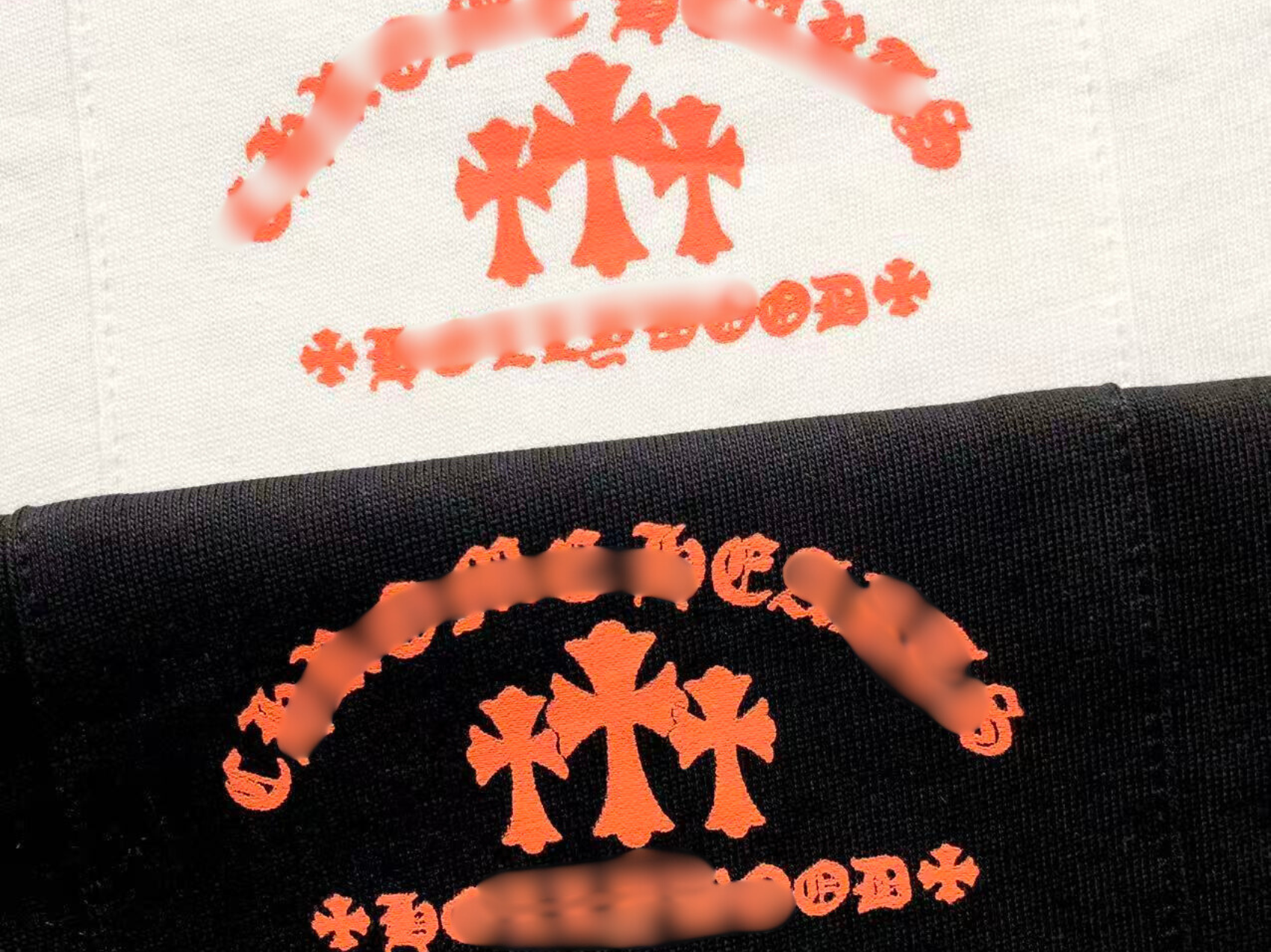 Hollywood Orange Triple Cross White/Black Long Sleeve™