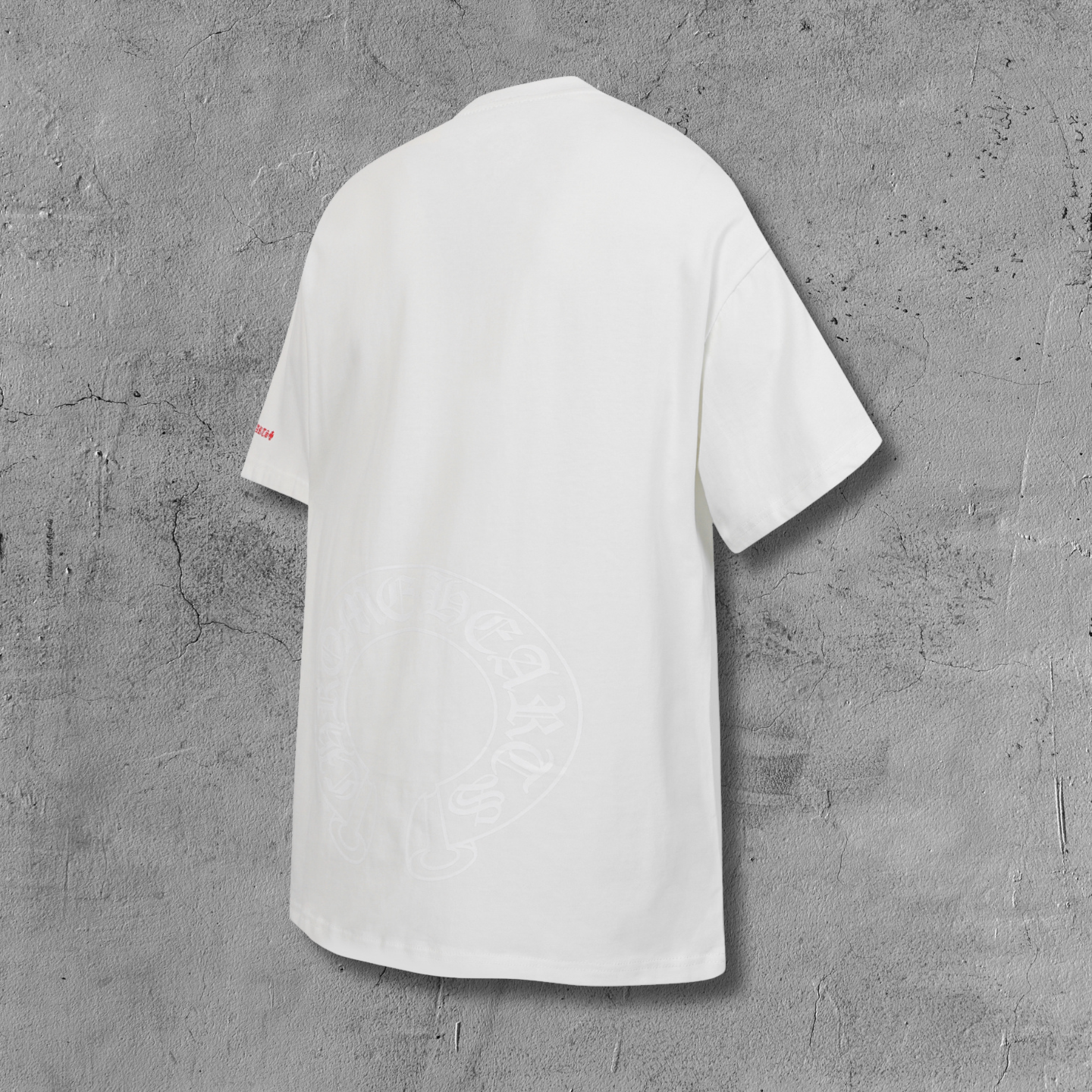 Red Pocket Logo White T-Shirt™