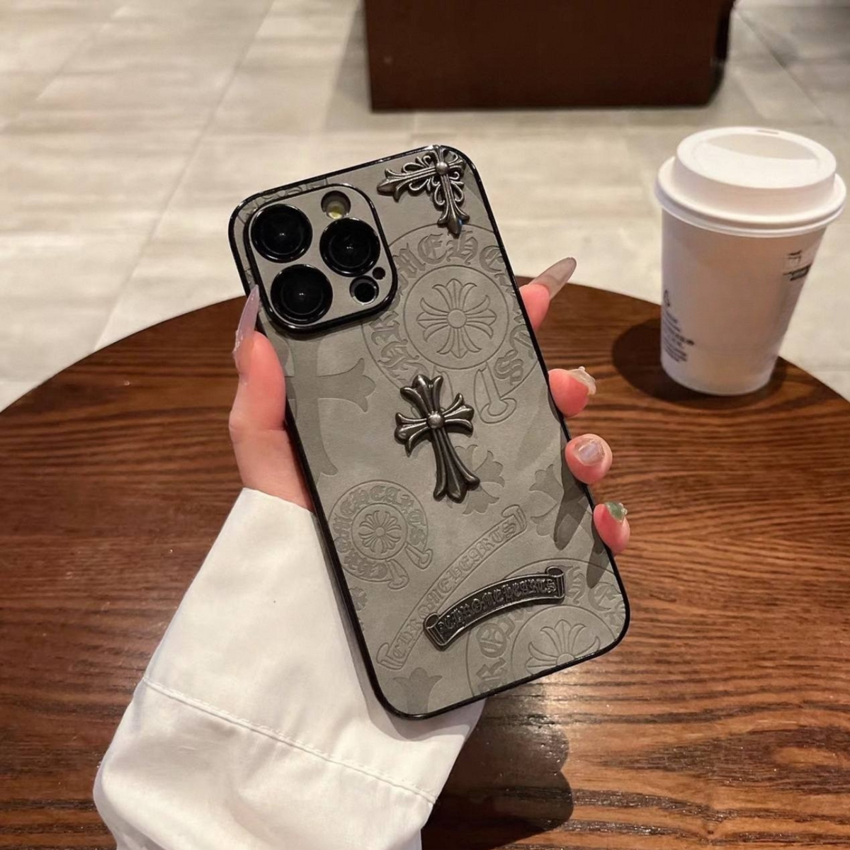 Metallic Cross Graphic Phone Case™