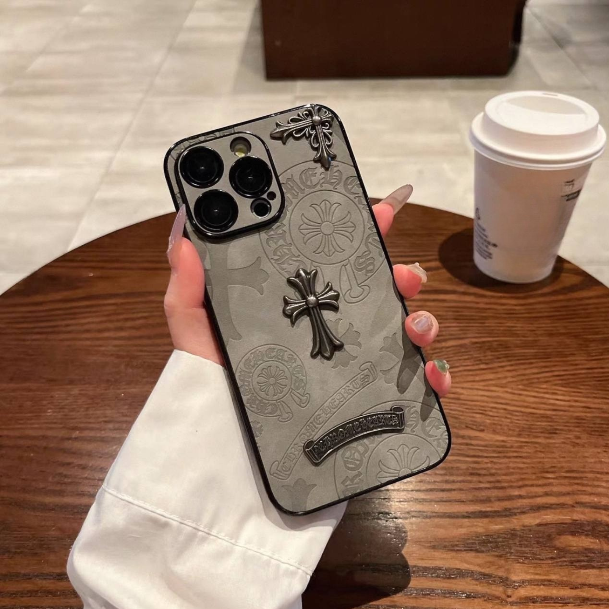 Metallic Cross Graphic Phone Case™