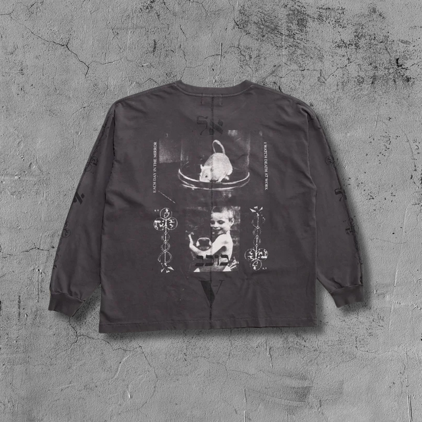ER* Maestro Hates Photographers Grey Long Sleeve™