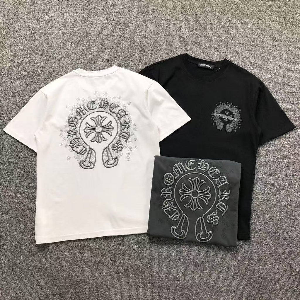 Grey Horseshoe Logo T-Shirt™