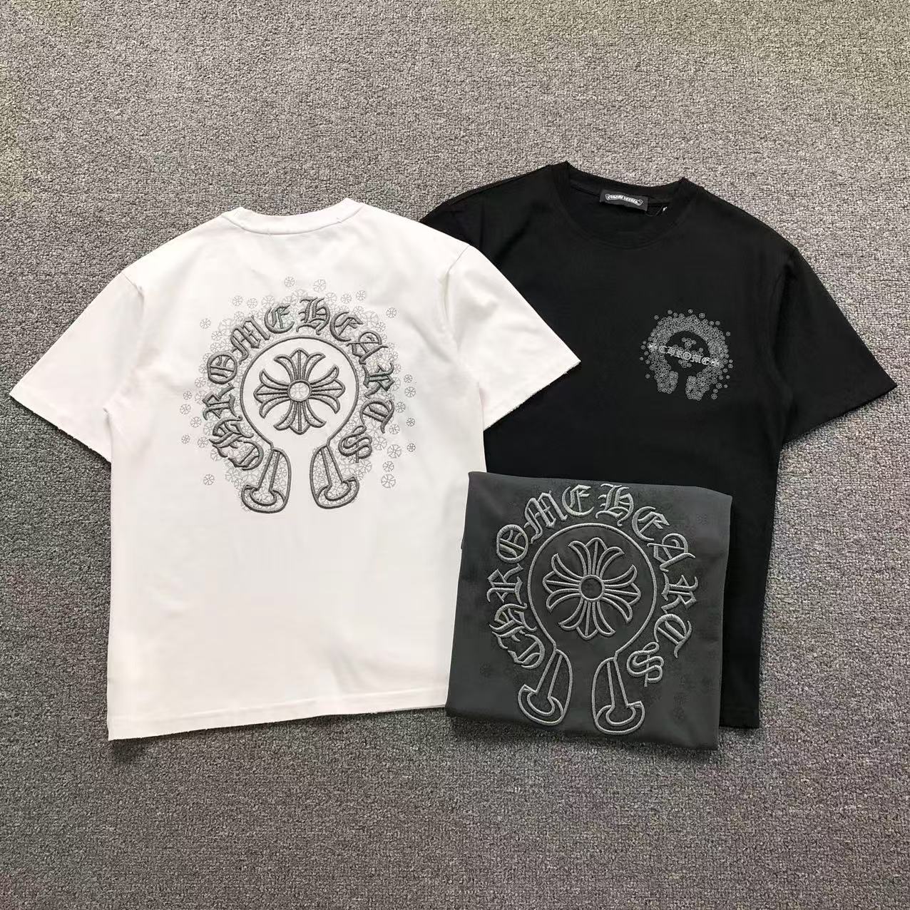 Grey Horseshoe Logo T-Shirt™