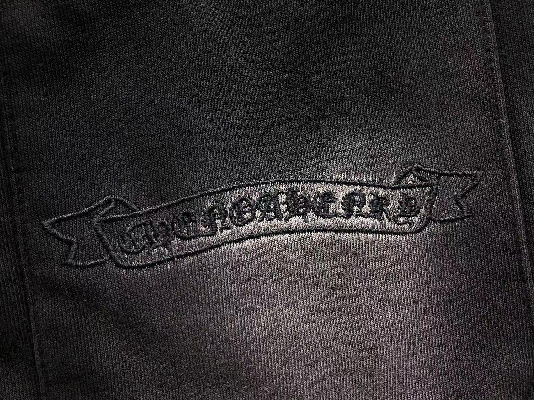 Faded Fabric Black Sweatshorts™