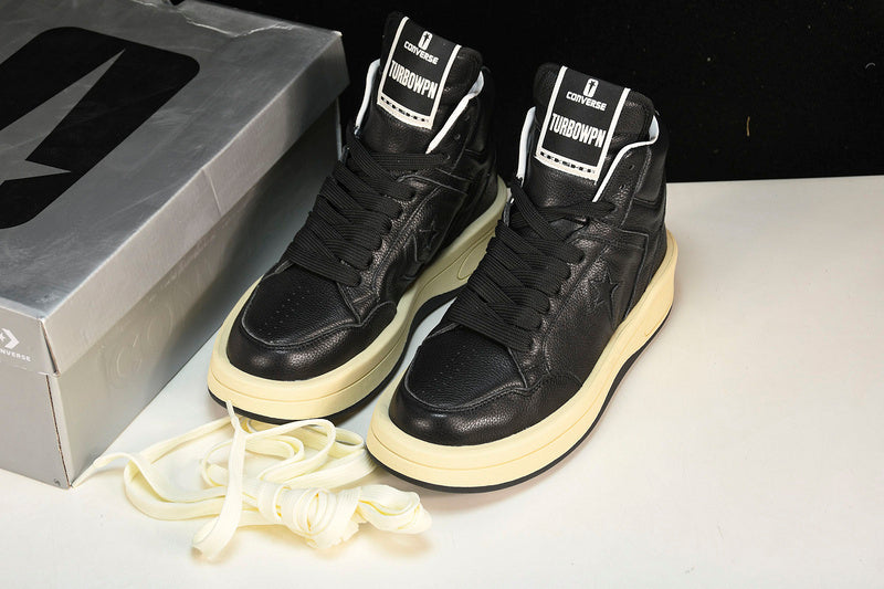 DRKSHDW TURBOWPN Mid "Black Cloud Cream"