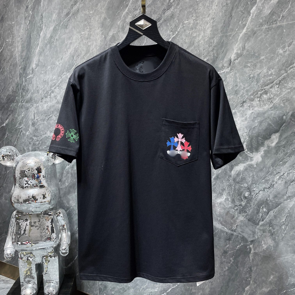 Multicolor Crosses Black T-Shirt™