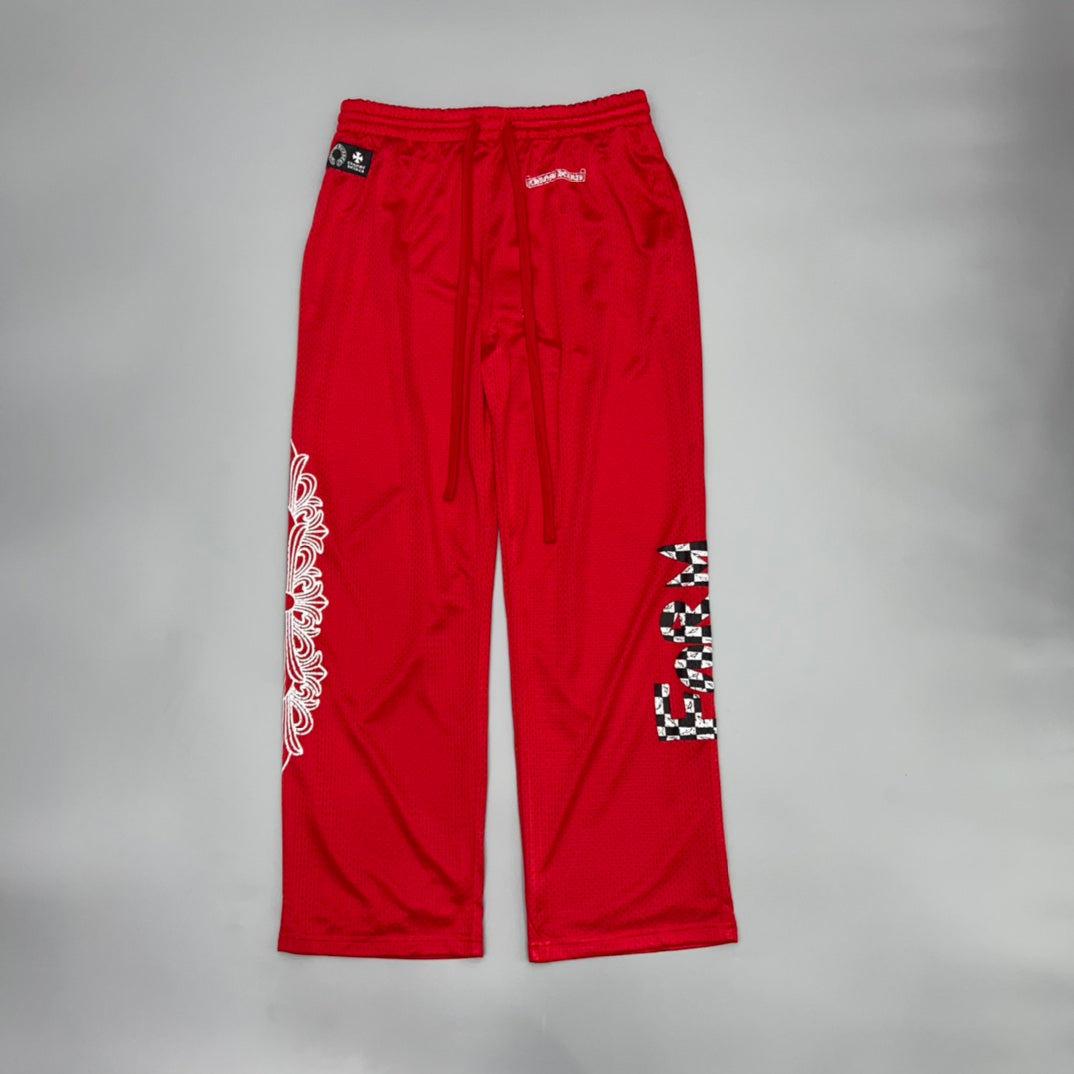 Red Mesh Sweatpants™