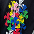 Multicolor Crosses Black T-Shirt™