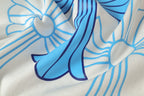 Blue Triple Cross White T-Shirt™
