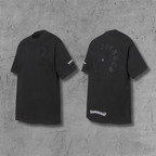Tonal Horseshoe Black T-Shirt™