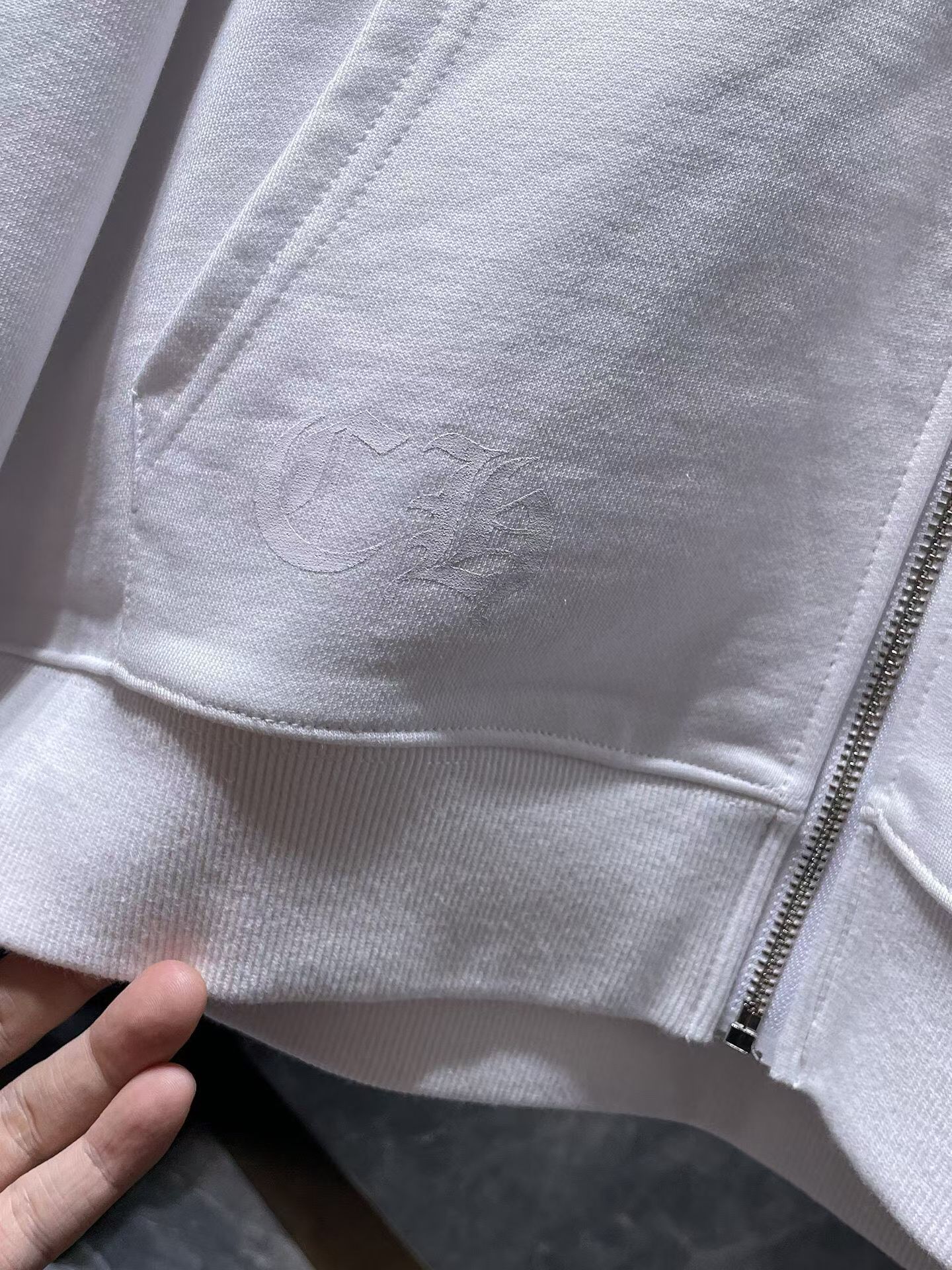 R-ing Stones Hoodie White Blue™