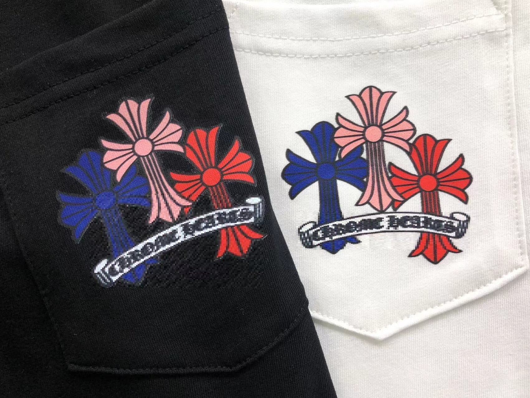 Stacked Multicolor Crosses Longsleeve™