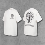 Framed Horseshoe Cross White T-Shirt™