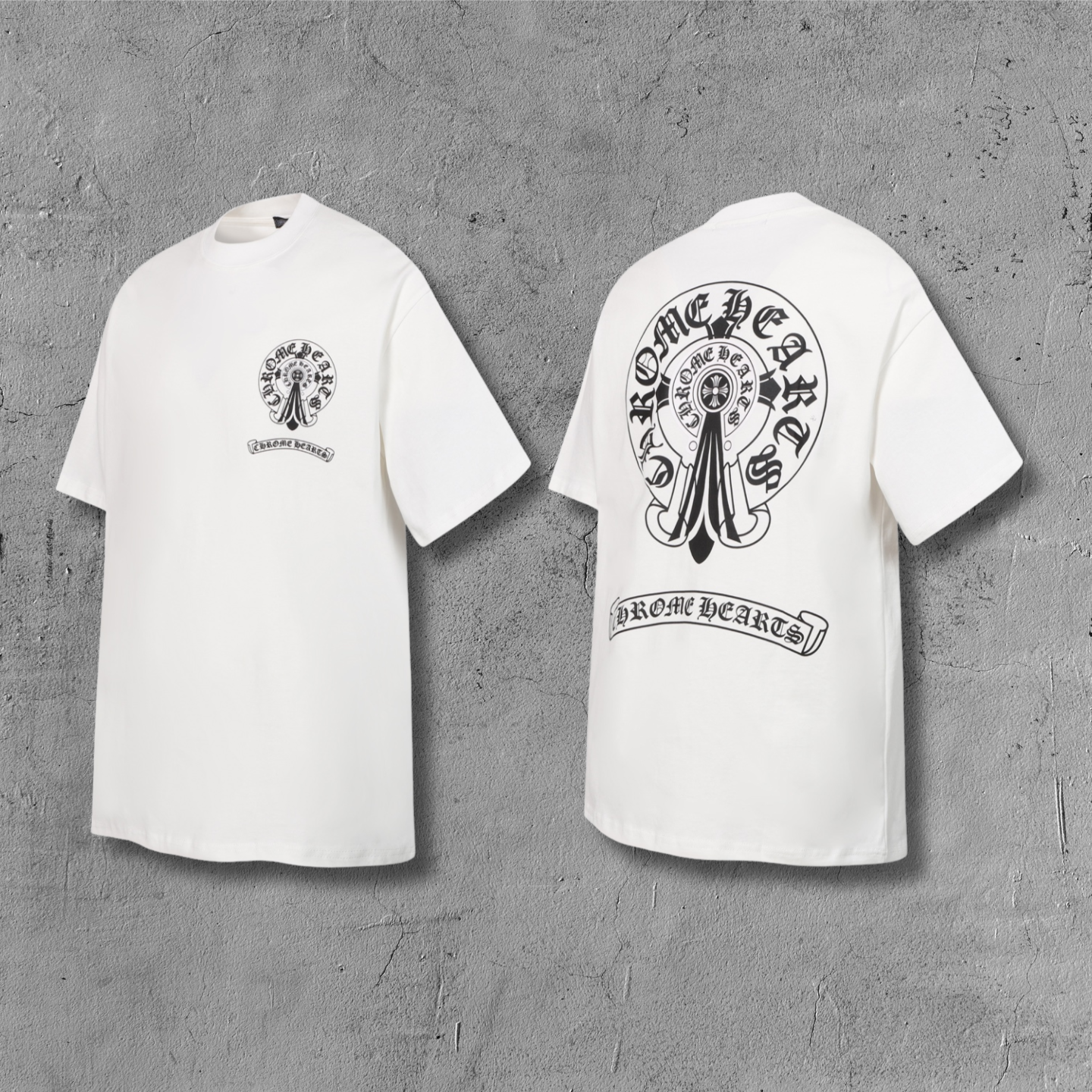 Framed Horseshoe Cross White T-Shirt™