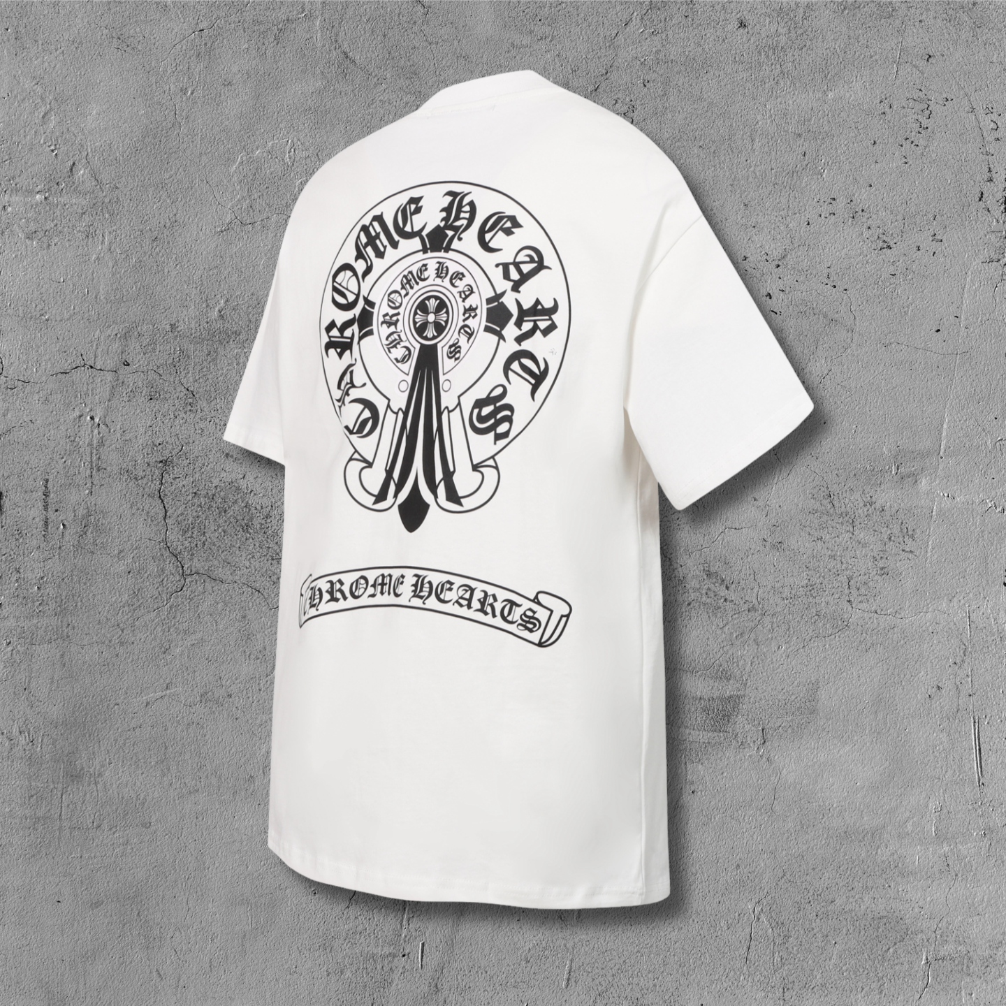 Framed Horseshoe Cross White T-Shirt™