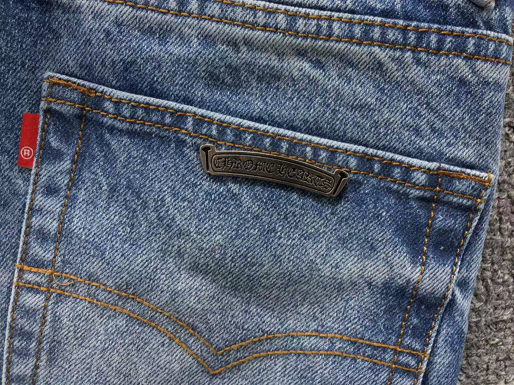 Pink Cross Patch Denim Jeans™