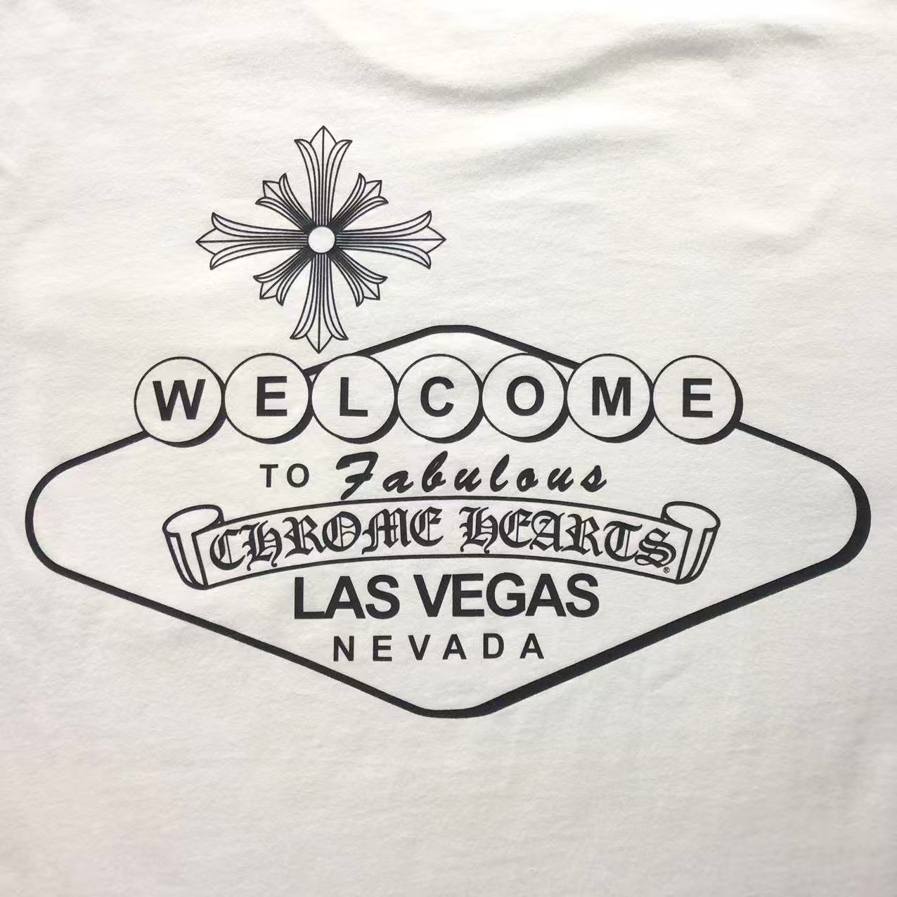 Las Vegas White/Black T-Shirt™