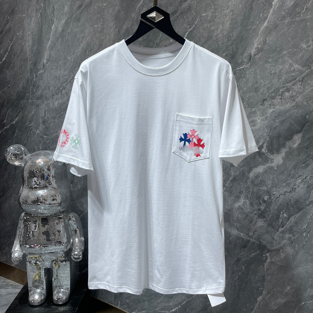 Multicolor Crosses White T-Shirt™